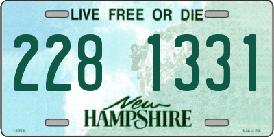 NH license plate 2281331