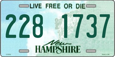 NH license plate 2281737