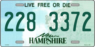NH license plate 2283372