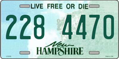 NH license plate 2284470