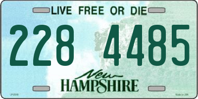 NH license plate 2284485