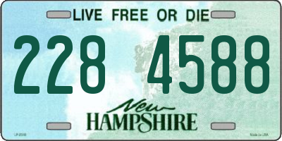 NH license plate 2284588