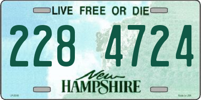 NH license plate 2284724