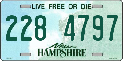 NH license plate 2284797