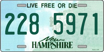 NH license plate 2285971