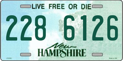 NH license plate 2286126