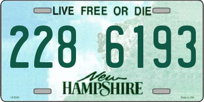 NH license plate 2286193