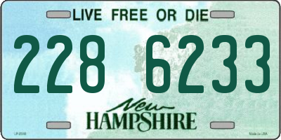NH license plate 2286233