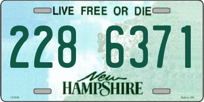 NH license plate 2286371