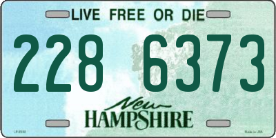 NH license plate 2286373