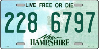 NH license plate 2286797