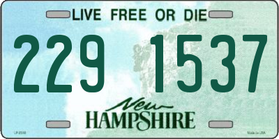 NH license plate 2291537