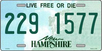 NH license plate 2291577