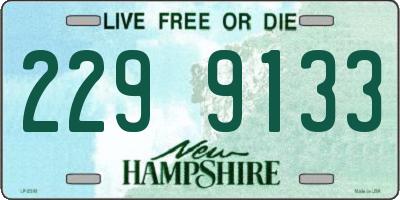 NH license plate 2299133