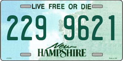 NH license plate 2299621