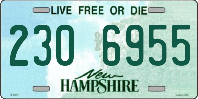 NH license plate 2306955