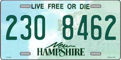 NH license plate 2308462