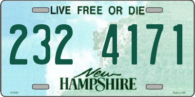 NH license plate 2324171