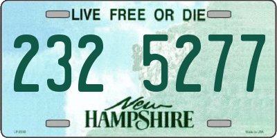 NH license plate 2325277