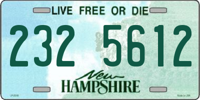 NH license plate 2325612