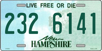 NH license plate 2326141