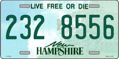 NH license plate 2328556