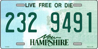 NH license plate 2329491