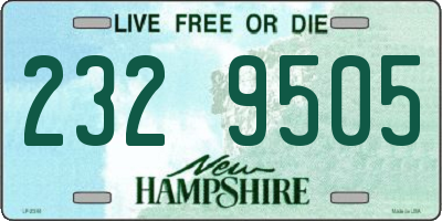 NH license plate 2329505