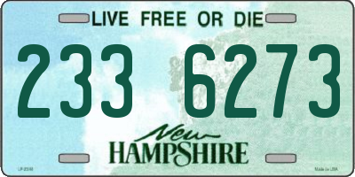 NH license plate 2336273