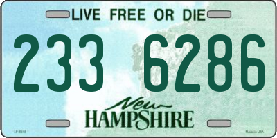 NH license plate 2336286