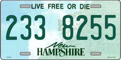 NH license plate 2338255