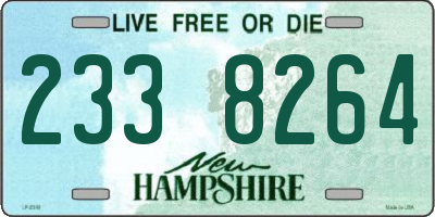 NH license plate 2338264