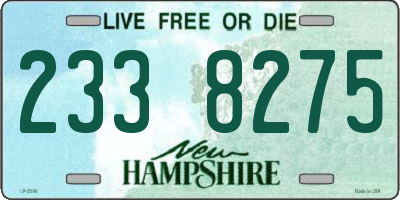 NH license plate 2338275