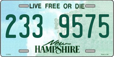 NH license plate 2339575