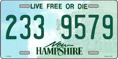 NH license plate 2339579