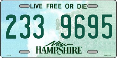 NH license plate 2339695