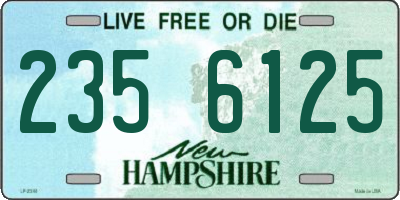 NH license plate 2356125