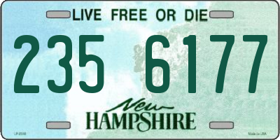 NH license plate 2356177