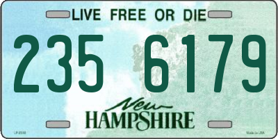 NH license plate 2356179