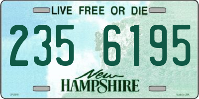 NH license plate 2356195
