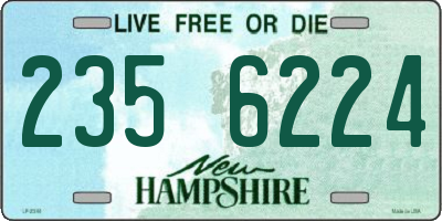 NH license plate 2356224