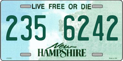NH license plate 2356242