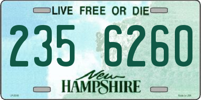 NH license plate 2356260