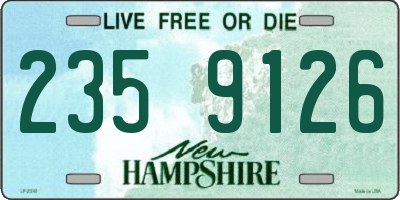 NH license plate 2359126