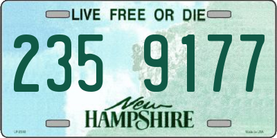 NH license plate 2359177