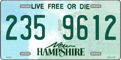 NH license plate 2359612