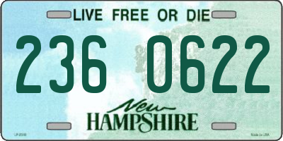 NH license plate 2360622