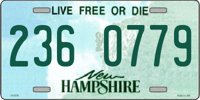 NH license plate 2360779