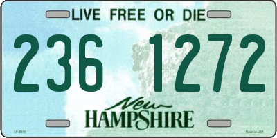 NH license plate 2361272