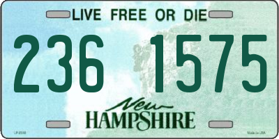 NH license plate 2361575